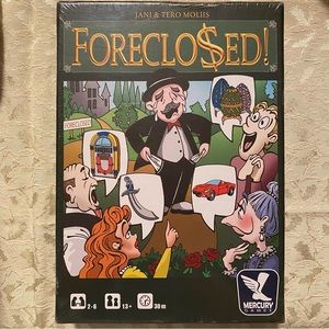 Foreclosed Board Game by Mercury Games